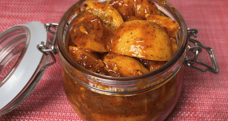 Probiotic Lemon Pickle