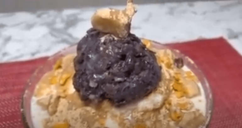 KOREAN SHAVED ICE DESSERT | BINGSU (PATBINGSU)